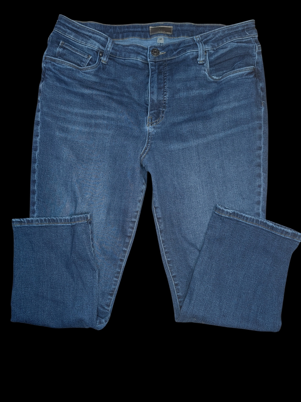 Kut from the Kloth Women's Cropped Jeans in Indigo Blue